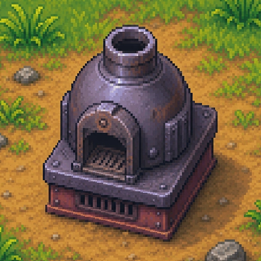 Metal oven